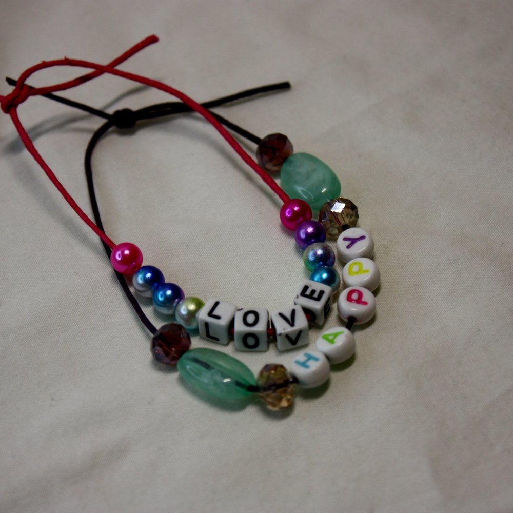 multi colors on cording